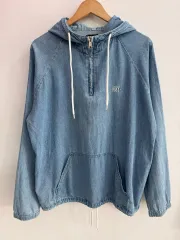 OBEY オベイ プルオーバー デニム フーディーのサムネイル