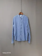 NII ストライプ シャツ ブルー
