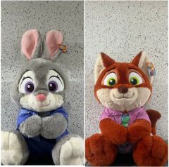 コストコ ニック・ワイルドとジュディ・ホップス ぬいぐるみセット