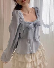 yilon BIJOU OFFSHOULDER BLOUSE - メルカリ
