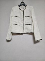 M-PREMIER couture ツイードノーカラージャケット 38夏用 - メルカリ