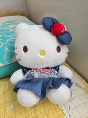 ハローキティ デニム ONE PIECE ぬいぐるみ