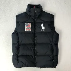 POLO RALPH LAUREN ビックポニー 星条旗 ダウンベスト