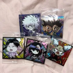 (まとめ) HUNTER×HUNTER 헌헌 ウエハース シール ステッカー ゴン(GON) キルア 조르딕가