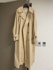NOBLE グロウツイルバックニュアンストレンチコート ベージュ 36