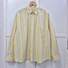 極美品】ターンブル＆アッサー ロンドンストライプシャツ イエロー 37