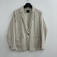 95 Abercrombie アバクロンビー レディース リネン ブレーザー ジャケットのサムネイル