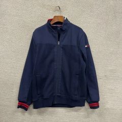 TOMMY HILFIGER トラックジャケット 切り替え ネイビー/BZ96 - メルカリ
