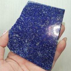 インテリア小物 【高品質】 ラピスラズリ 握り石 パイライト強め