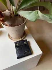 ポーター ブラック 二つ折り財布 (PORTER)