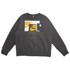 NIKE リイシュー パッチ スウェット カーキ 2XL