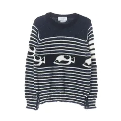 トム・ブラウンThom Browne フィッシュペアアイル インタルシア ウールニット セーターのサムネイル