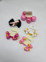 ボンボンリボンバンスクリップセット