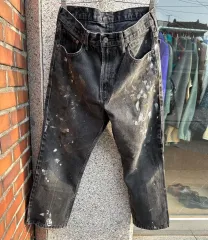 リーバイス516 ブラック 34(33)