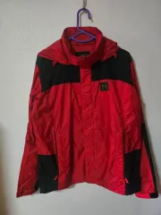 KOLON SPORT コーロンスポーツ レッド/ブラック Outdoor アウトドア ウィンドブレーカー ジャケット