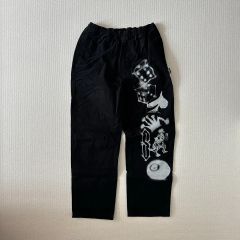 ヨウジヤマモトプールオム NEWSPAPER PRINT PANTS - メルカリ