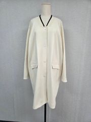 トゥモローランド】Ballsey ミラノリブ バイカラー ノーカラー