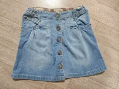 バーバリー 女の子 デニム スカート 8Y/126cm