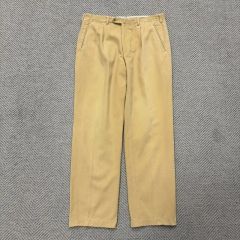 80s 90s レーヨンギャバ ワイドスラックス 極太 ストレートスラックス