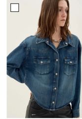 SAINT LAURENT サンローランエディ期 ロシアンデニムシャツ - メルカリ
