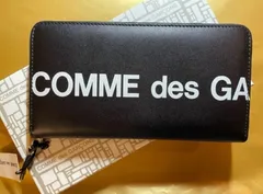 新品COMME des GARCONコムデギャルソン本革HUGE LOGO 長財布のサムネイル