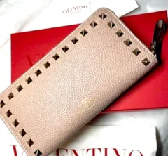 新品【VALENTINO GARAVANI】ロックスタッズ カーフスキン ウォレットのサムネイル