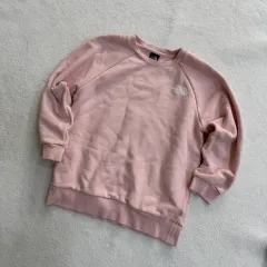 140 THE NORTH FACE ザノースフェイス キッズ ピンク スウェット 0326T