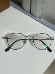 GUCCI ハリーポッター似 丸メガネ シルバー(度あり) - メルカリ