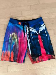 マ*サ様 ☻*様 FIED メンズ水着 26サイズ 黒と青のグラデーション