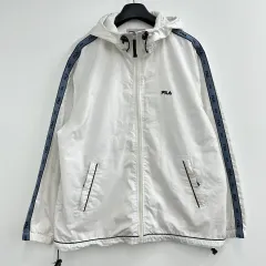 100 FILA フィラ メンズ ルーズフィット フード ジャケットのサムネイル