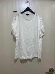 マッシモ ドゥッティ 白 シャーリング半袖 M (新品)のサムネイル