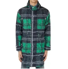 新品 MONCLER モンクレール GAMMA(ガンマ)ブルー グリーン ネイビー CHECK(チェック) ウィンドブレーカー WIND AND WISH(윈드) コート ジャケットのサムネイル
