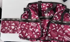 LeSportsac レスポートサック ウィークエンダー large₍ラージ) + ポーチ セット