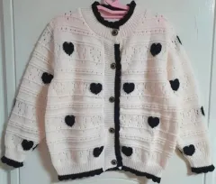 (新品) 女の子 ニットカーディガン 130サイズ