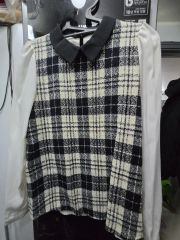 新品未使用【CELFORD】ツイードライクAラインブラウス - メルカリ