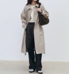 ok.soon26ssリネン バルマカーントレンチコート【ほぼ未使用