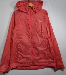 XS (44) THE NORTH FACE ザノースフェイス ピンク 軽量 ウィンドブレーカーのサムネイル