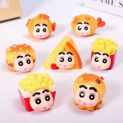 クレヨンしんちゃんは止められない！たべものフィギュアセット