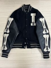 KAPITALウール I-FIVE バーシティーJKT size3 黒スタジャン - メルカリ
