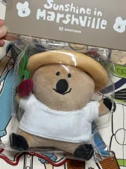 ポップマート ダイノテン サンシャイン IN 麻 Marshville ぬいぐるみ 農夫 クォッカ
