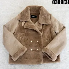 F Valley ファー ムートン ジャケット ブラウン 0309(3)