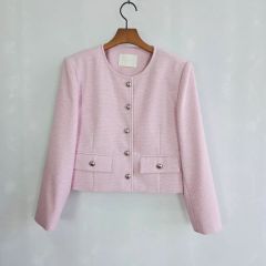 レリアン×ファリエロサルティ/イタリア生地○極美品○春夏ツイード