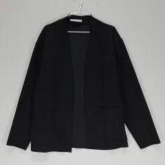 AI 95% ZARA ザラ レディース95 95 オープンジャケット 春 秋 ブラック 04158