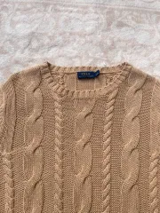 POLO Ralph Lauren サイド ジッパー ケーブル ニット
