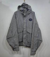 UMBRO チェック柄 ハーフジップ マウンテンパーカー - メルカリ