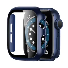 【在庫処分】キズ防止 軽量 日本旭硝子材 PC素材 強化ガラス ケース ケース Apple Apple Apple アップルウォッチ Watch Watch Watch Series アップルウォッチ 二重構造 SE2/SE/6/5/4 全面保護 カバー アッ