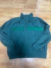 Color Suede blouson-23AW--ブルーグリーン×ボルドー - メルカリ