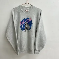 USA Fruit of the Loom プリンティング スウェット グレー XL