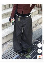 Plum vintage Juemi キッチンクロスパンツ - メルカリ