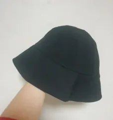 ブラック 六角 バケットハット レディースハット